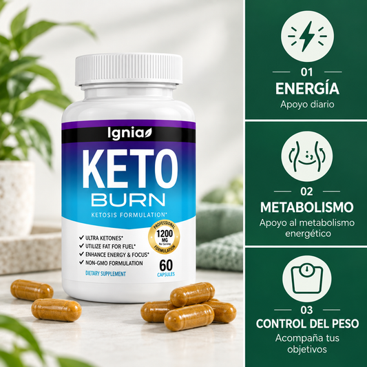 Ignia® Energía Keto 3en1 | Recupera Tu Cuerpo