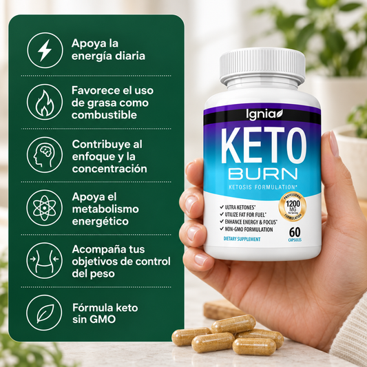 Ignia® Energía Keto 3en1 | Recupera Tu Cuerpo